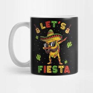 Let's Fiesta Taco Cinco De Mayo Boys Men Kids Mexican Party Mug